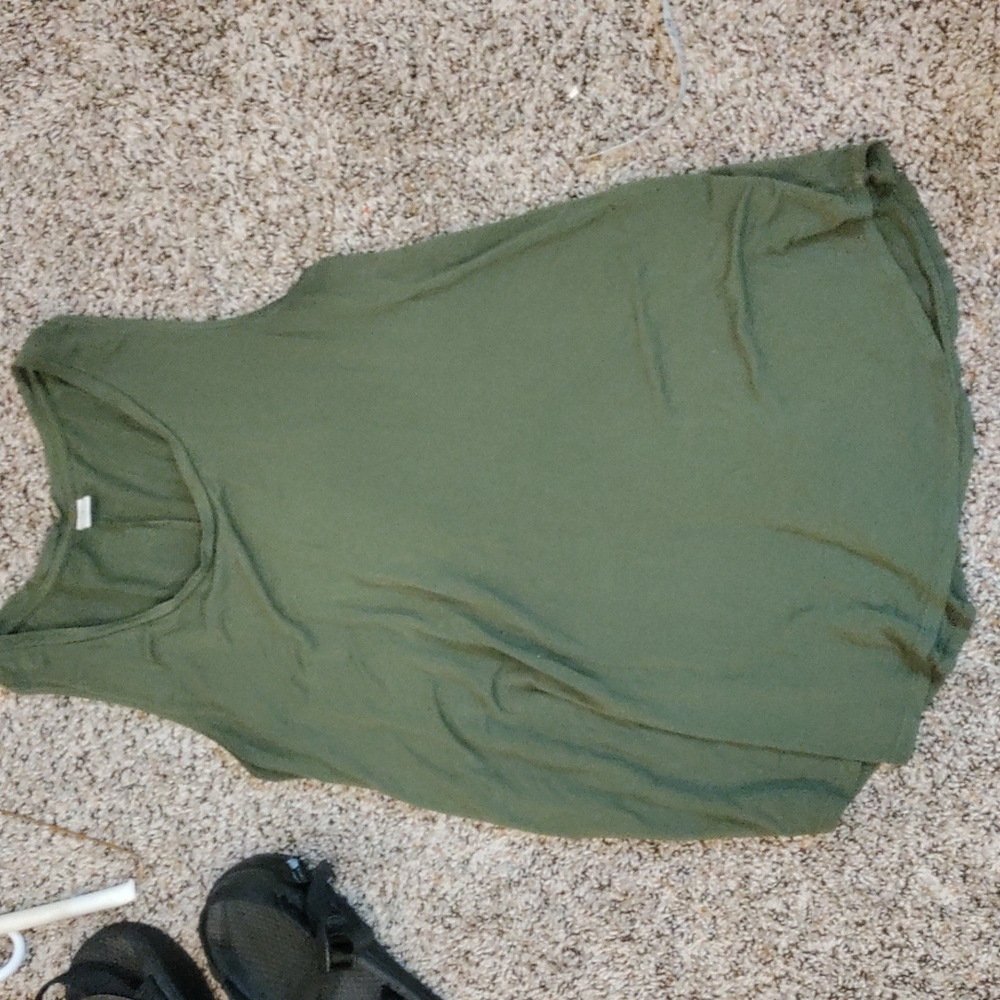 Green Tank top